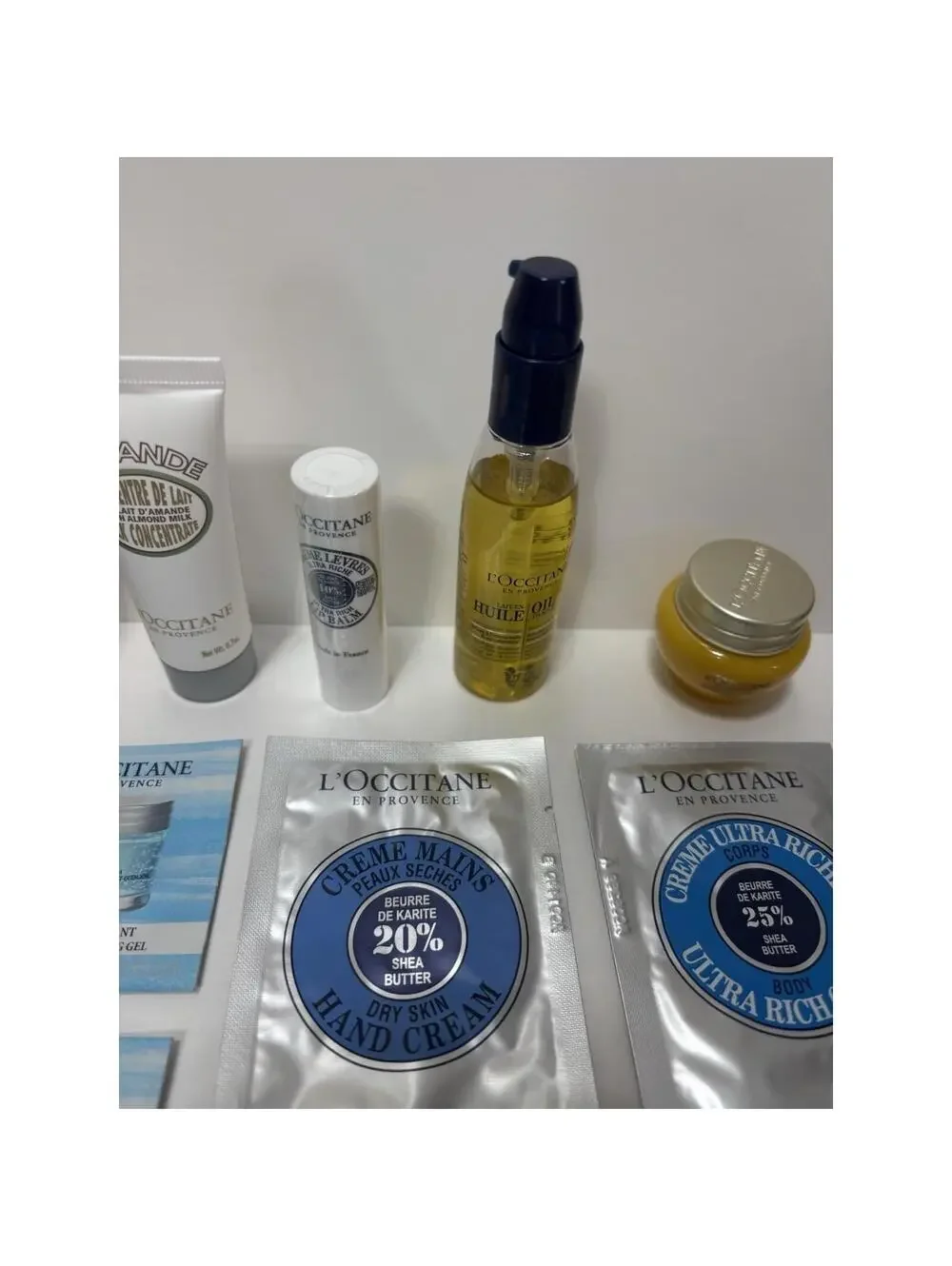 L'Occitane Best Sellers Gift Set 28pc Assorted Skincare Body Care New